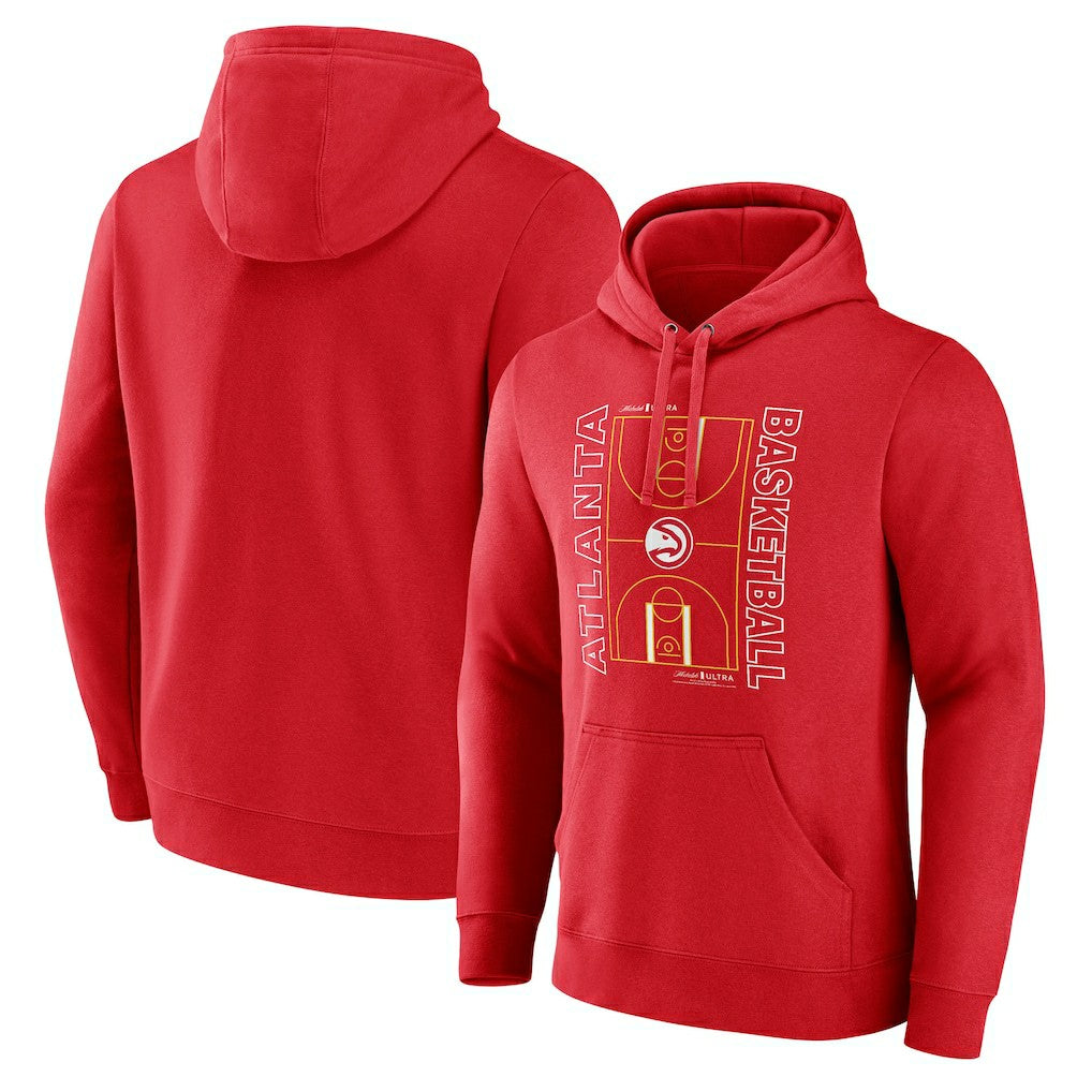 Atlanta Hawks Michelob Ultra Full Court Pullover Hoodie - Red