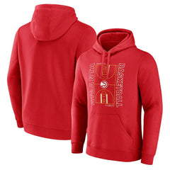 Atlanta Hawks Michelob Ultra Full Court Pullover Hoodie - Red