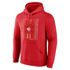 Atlanta Hawks Michelob Ultra Full Court Pullover Hoodie - Red