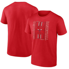 Chicago Bulls Michelob Ultra Full Court T-Shirt - Red