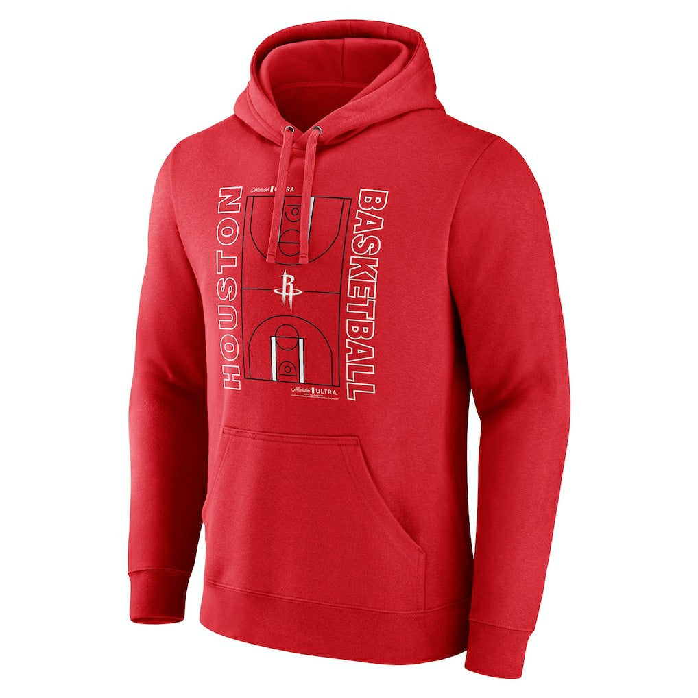 Houston Rockets Michelob Ultra Full Court Pullover Hoodie - Red