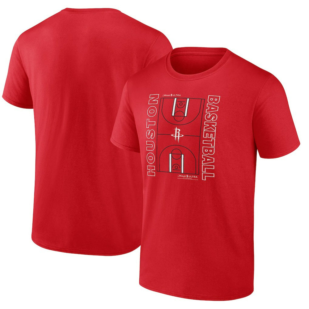 Houston Rockets Michelob Ultra Full Court T-Shirt - Red