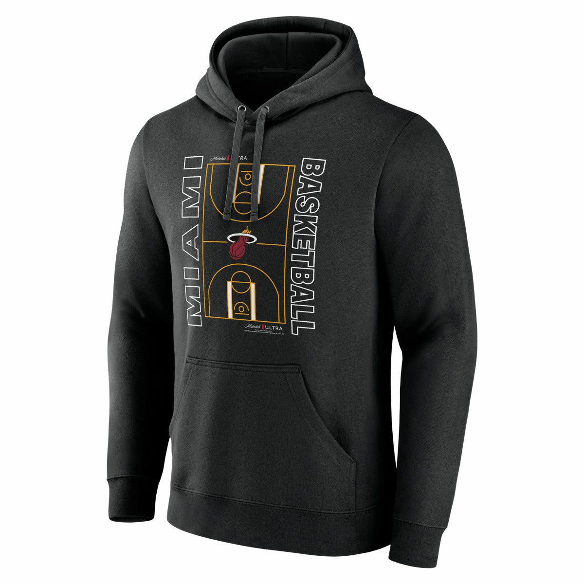 Miami Heat Michelob Ultra Full Court Pullover Hoodie - Black