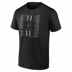 San Antonio Spurs Michelob Ultra Full Court T-Shirt - Black