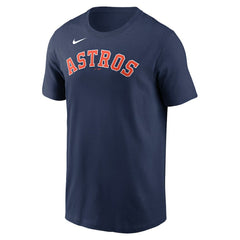 Framber Valdez Houston Astros Nike Fuse Name & Number T-Shirt - Navy T-shirts