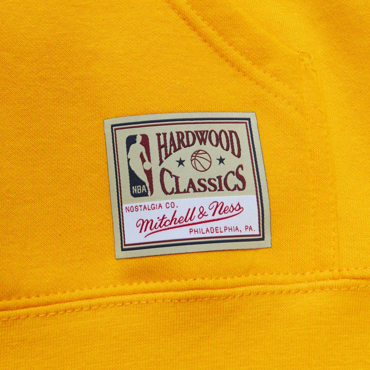 Los Angeles Lakers x Tats Cru Hardwood Classics Brick Pullover Hoodie Gold