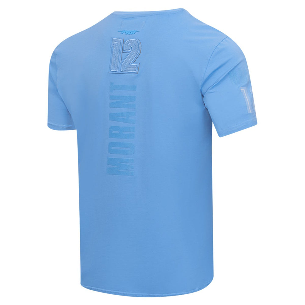 Ja Morant Memphis Grizzlies Pro Standard Triple Tonal Player T-Shirt Light Blue