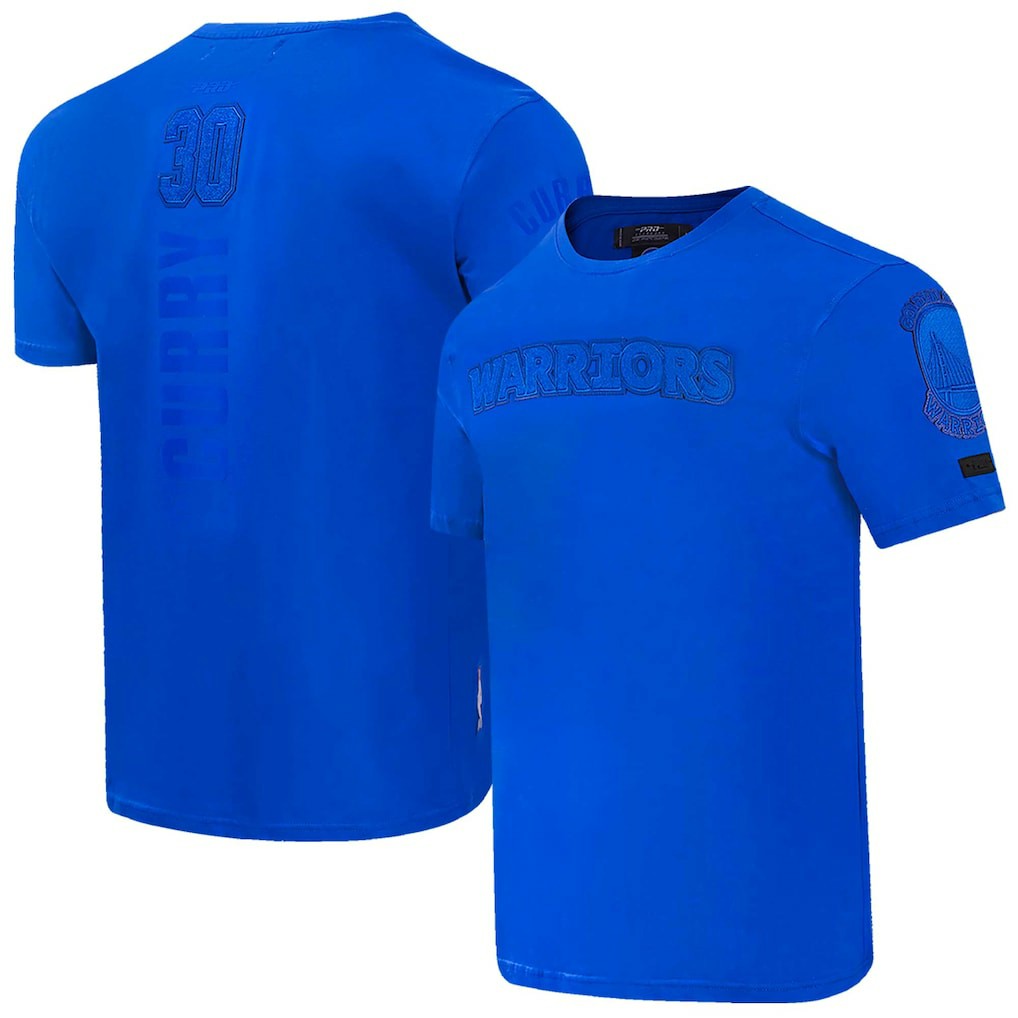 Stephen Curry Golden State Warriors Pro Standard Triple Tonal Player T-Shirt Royal