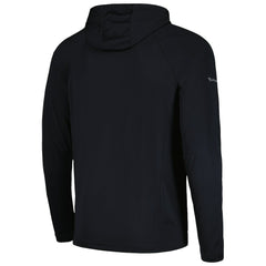 Brooklyn Nets Levelwear Zander Hoodie Raglan Quarter-Zip Top Black