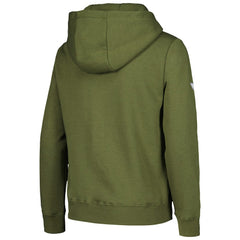 NHL Colorado Avalanche Levelwear Youth Podium Fleece Pullover Hoodie - Olive