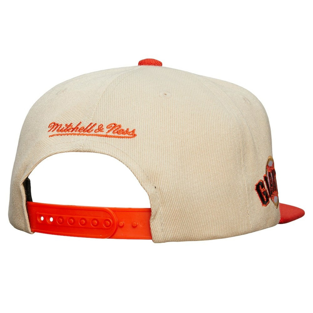 San Francisco Giants Mitchell & Ness Cooperstown Collection Speed Zone Snapback Hat - Cream Hats