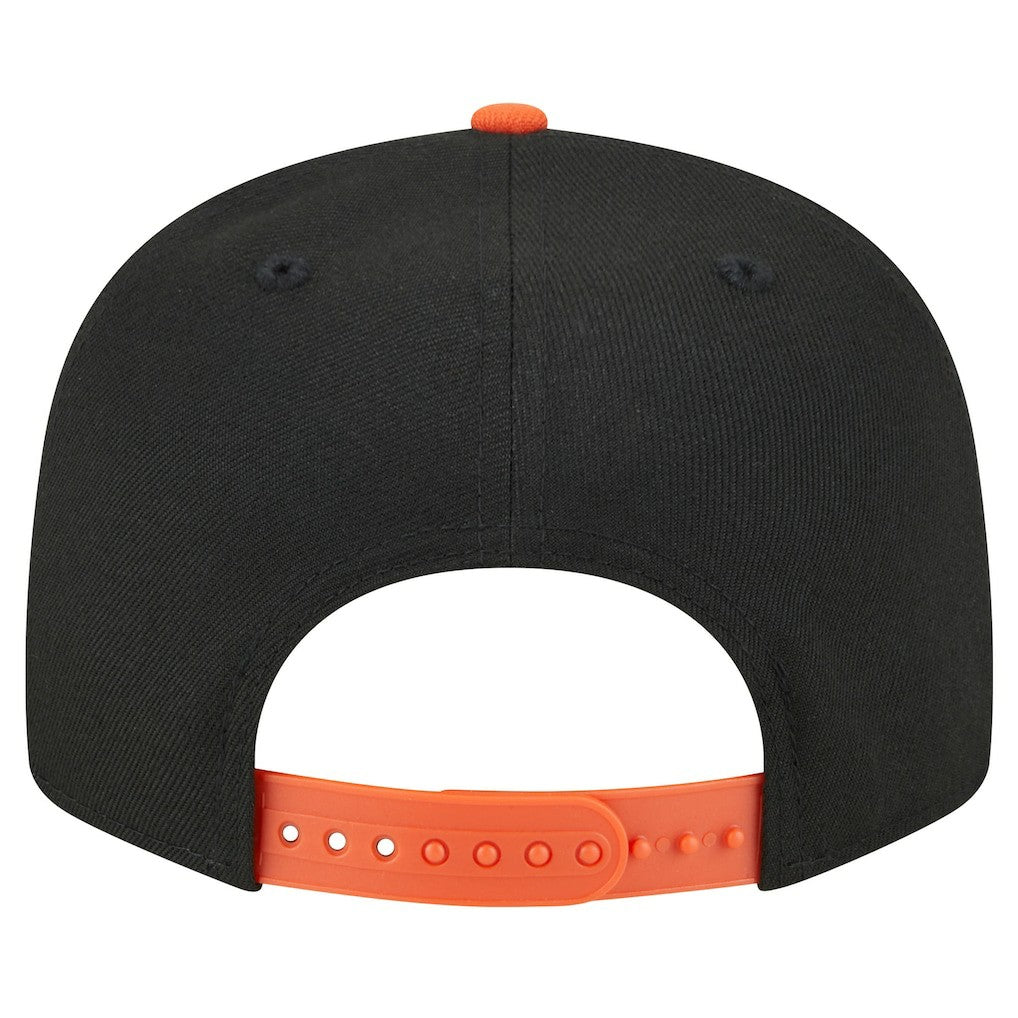 Cincinnati Bengals New Era Team Establish 9FIFTY Snapback Hat Black/Orange