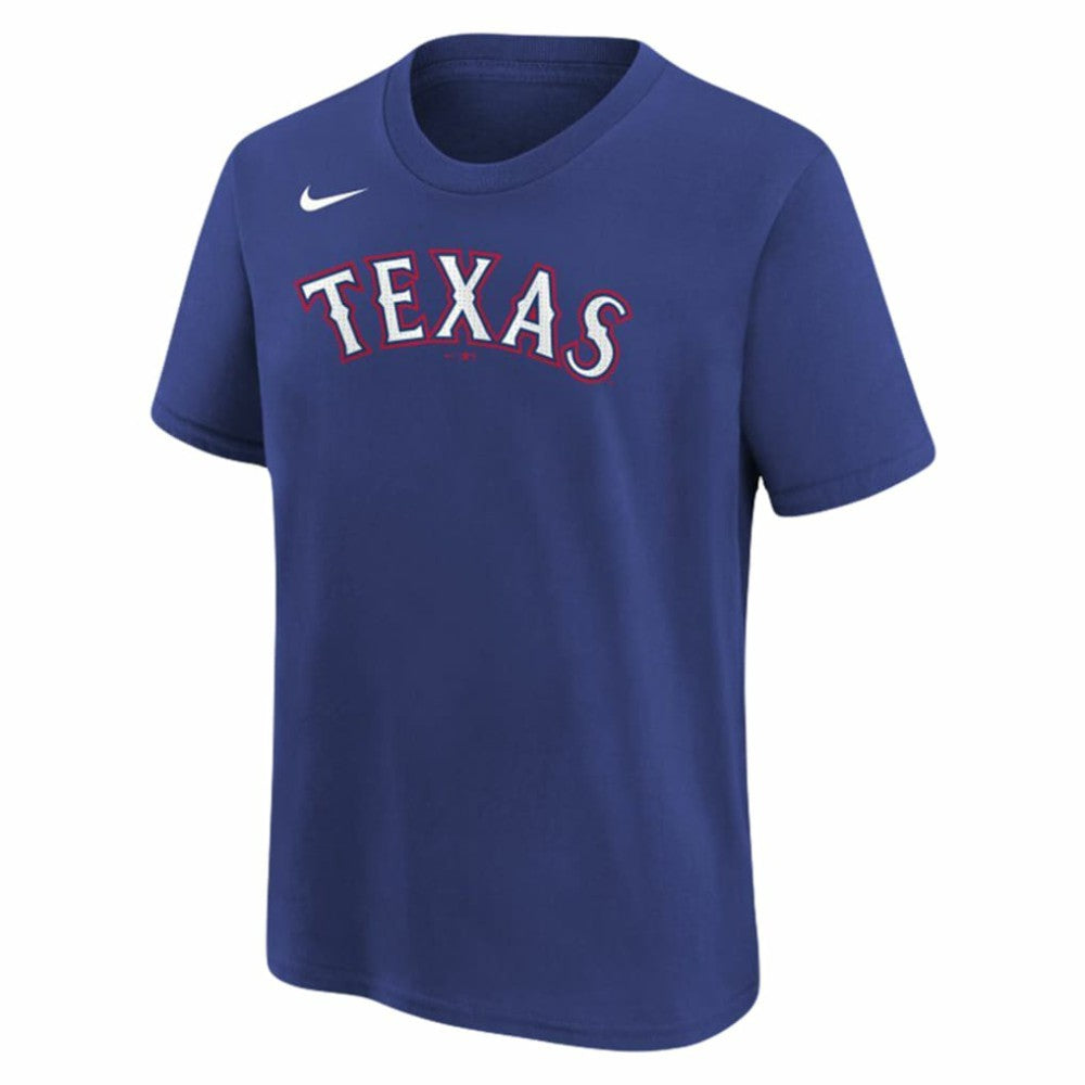 Josh Jung Texas Rangers Nike Youth Name & Number T-Shirt - Royal T-shirts