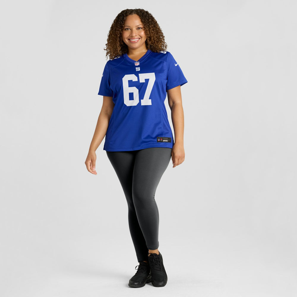 Justin Pugh New York Giants Women's Game Jersey Royal