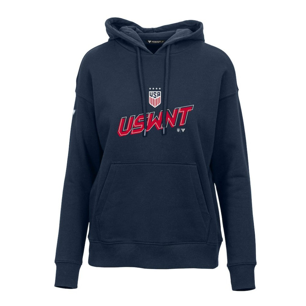 USWNT Levelwear Women's Adorn Elevate Pullover Hoodie Navy