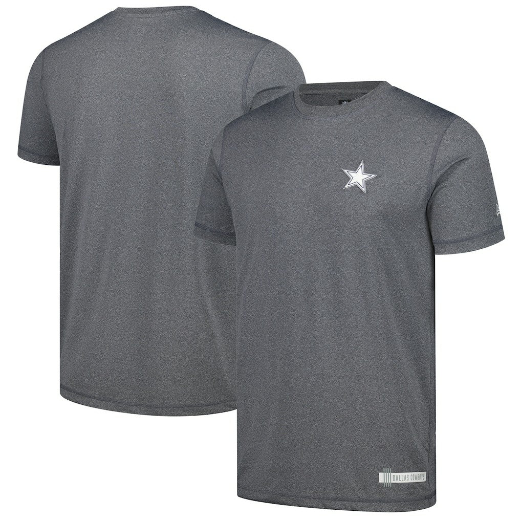 Dallas Cowboys New Era 2024 NFL Training Camp T-Shirt Heather Gray