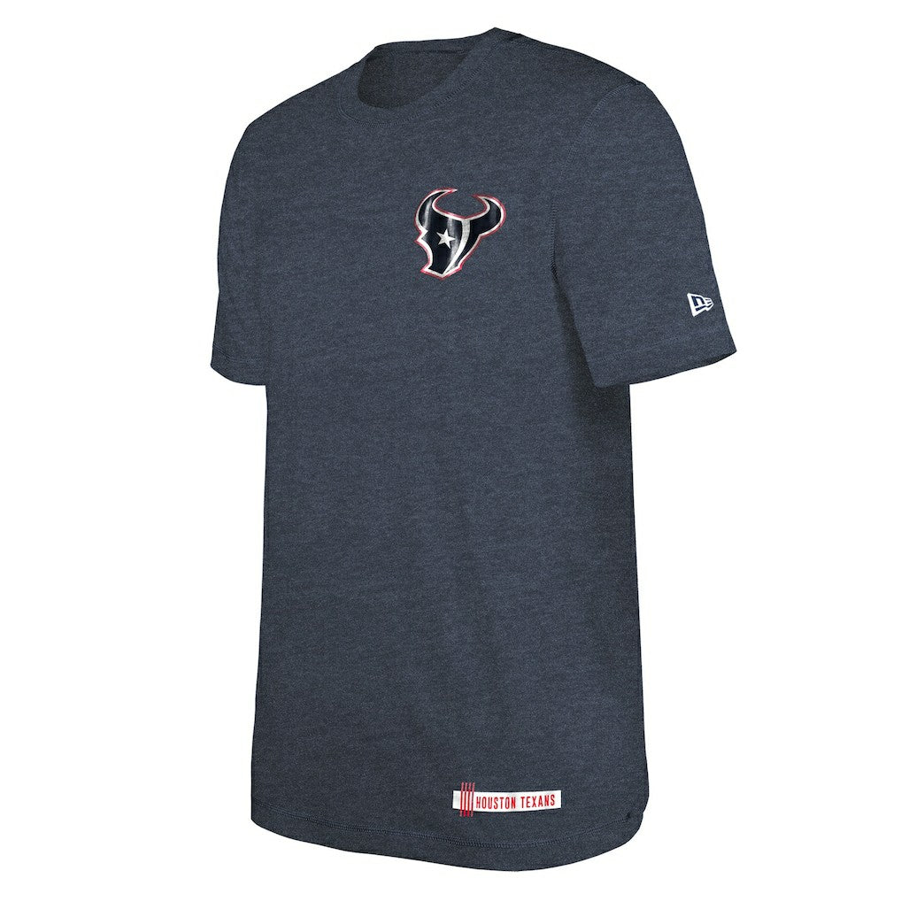 Houston Texans New Era 2024 NFL Training Camp T-Shirt Heather Navy
