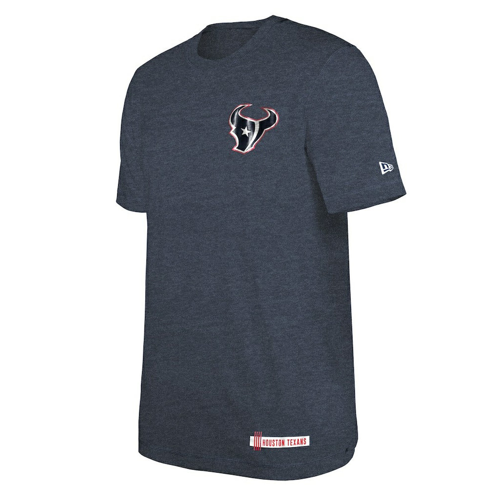 Houston Texans New Era 2024 NFL Training Camp T-Shirt Heather Navy