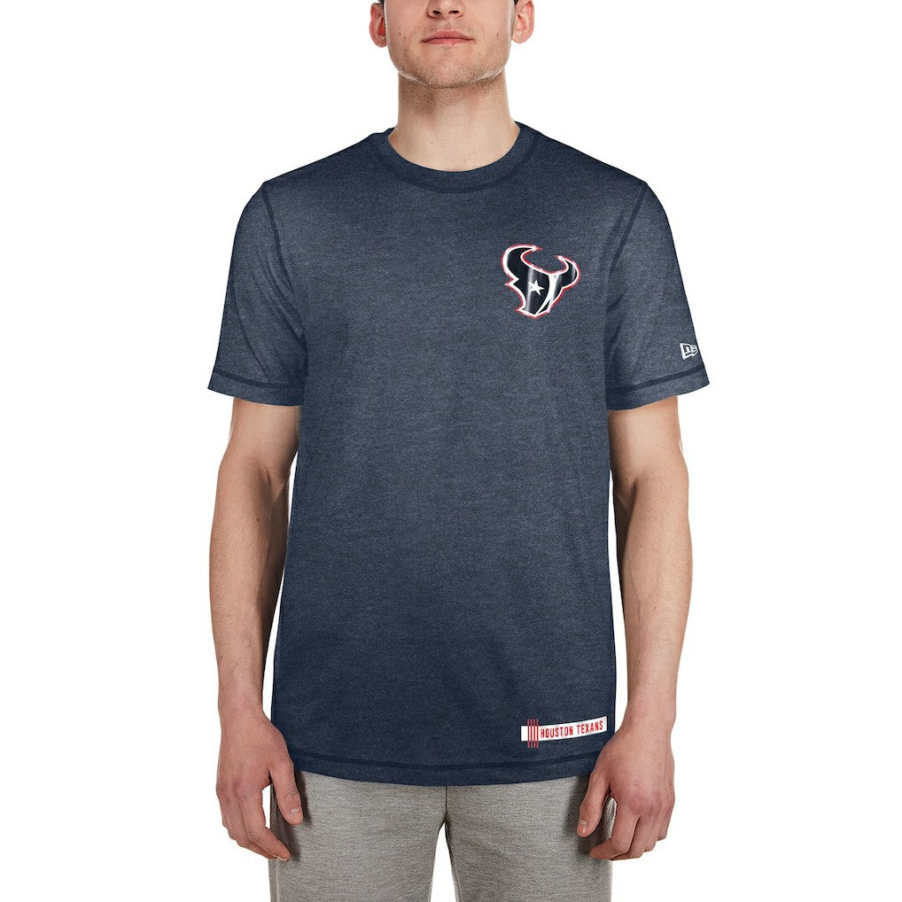Houston Texans New Era 2024 NFL Training Camp T-Shirt Heather Navy