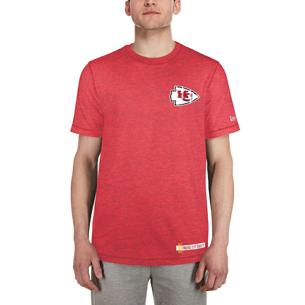 Kansas City Chiefs New Era 2024 NFL Training Camp T-Shirt Heather Red