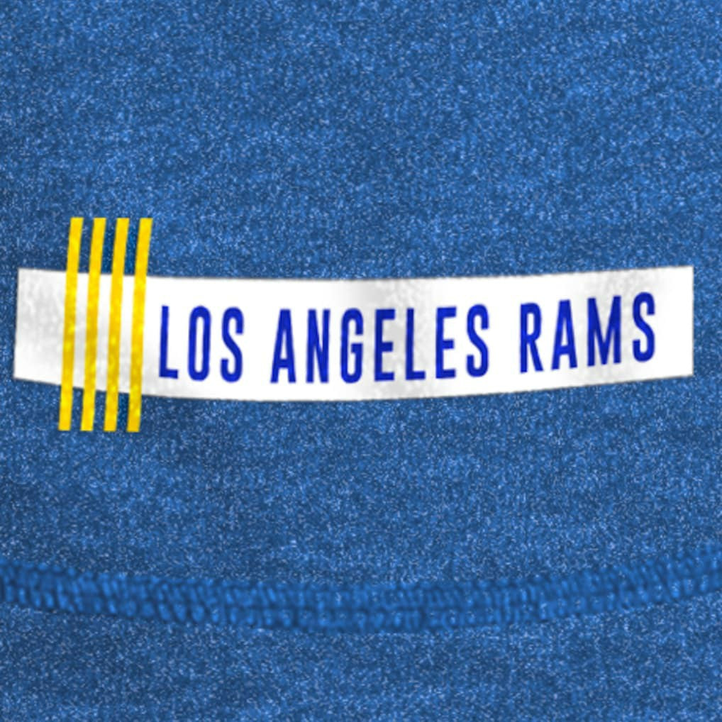 Los Angeles Rams New Era 2024 NFL Training Camp T-Shirt Heather Royal
