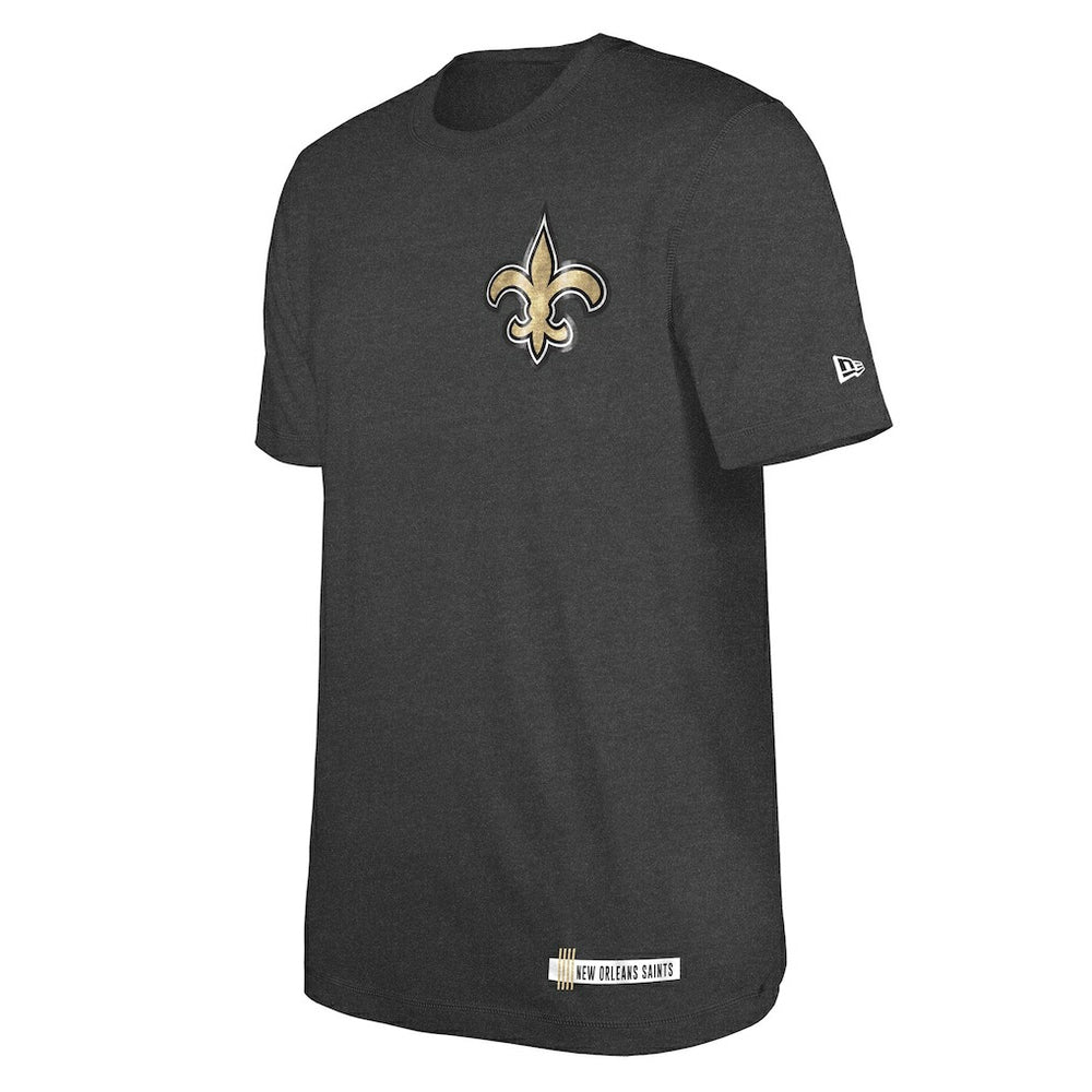 New Orleans Saints New Era 2024 NFL Training Camp T-Shirt Heather Black