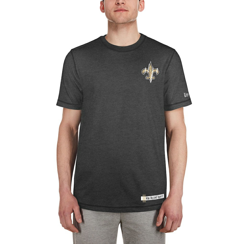 New Orleans Saints New Era 2024 NFL Training Camp T-Shirt Heather Black