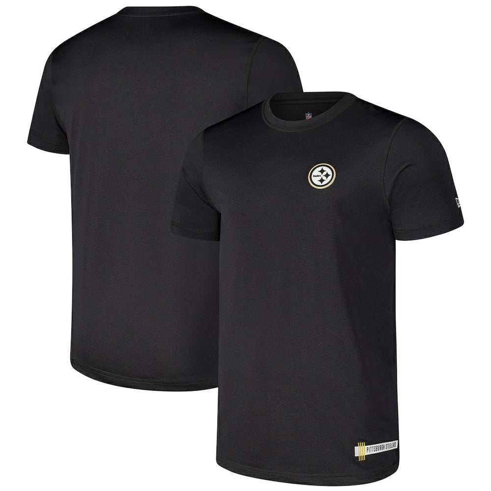 Pittsburgh Steelers New Era 2024 NFL Training Camp T-Shirt Heather Black