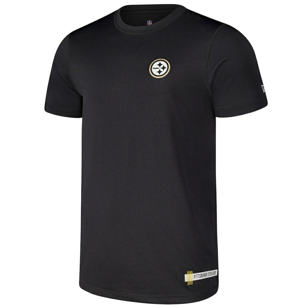 Pittsburgh Steelers New Era 2024 NFL Training Camp T-Shirt Heather Black