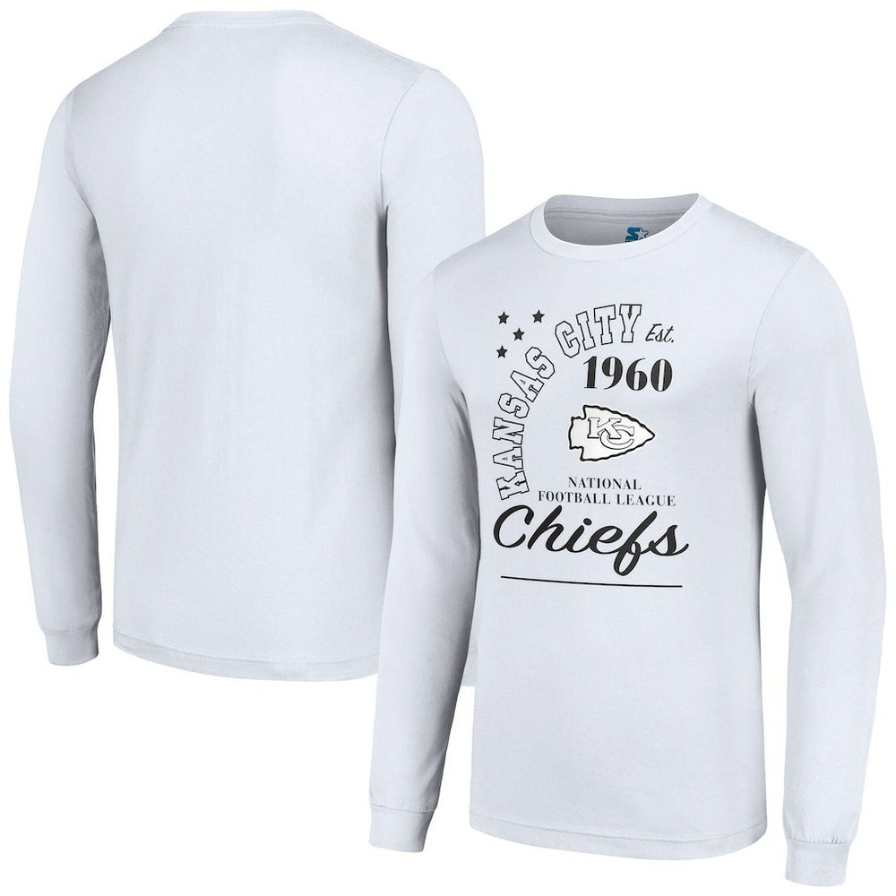 Kansas City Chiefs Starter Arch City Long Sleeve T-Shirt White