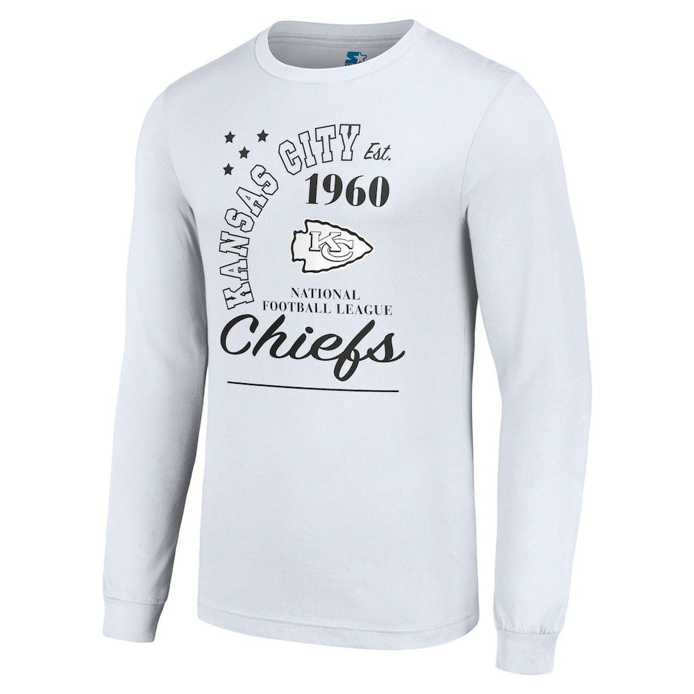 Kansas City Chiefs Starter Arch City Long Sleeve T-Shirt White