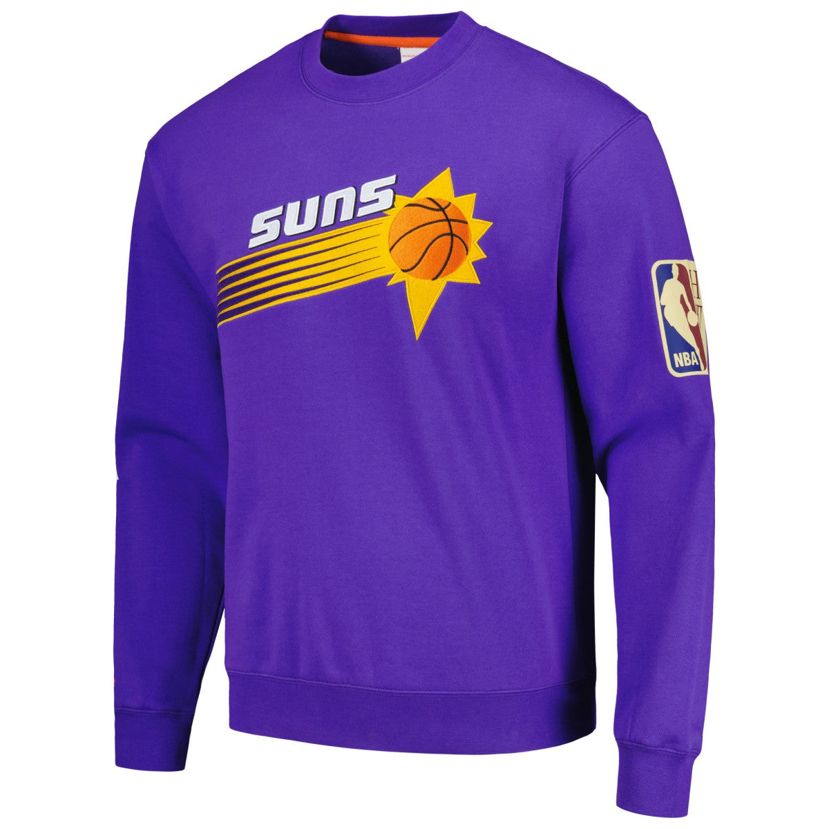 Phoenix Suns Hardwood Classics There and Back Pullover Sweatshirt Purple
