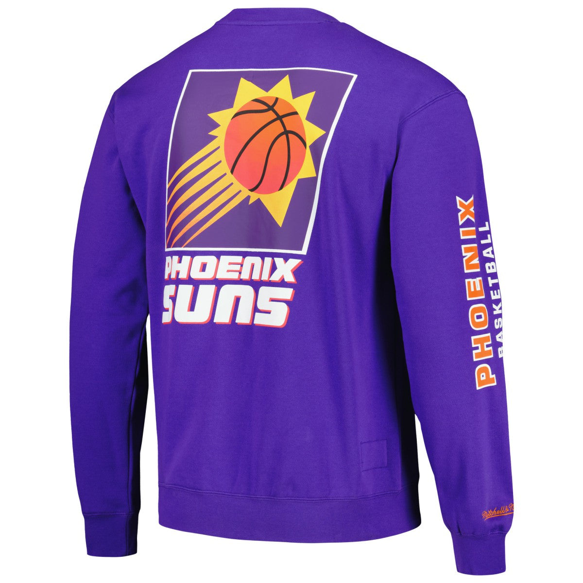 Phoenix Suns Hardwood Classics There and Back Pullover Sweatshirt Purple