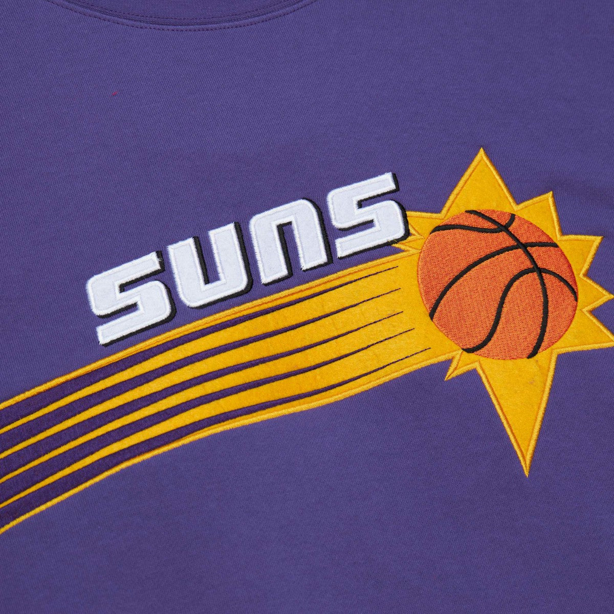 Phoenix Suns Hardwood Classics There and Back Pullover Sweatshirt Purple