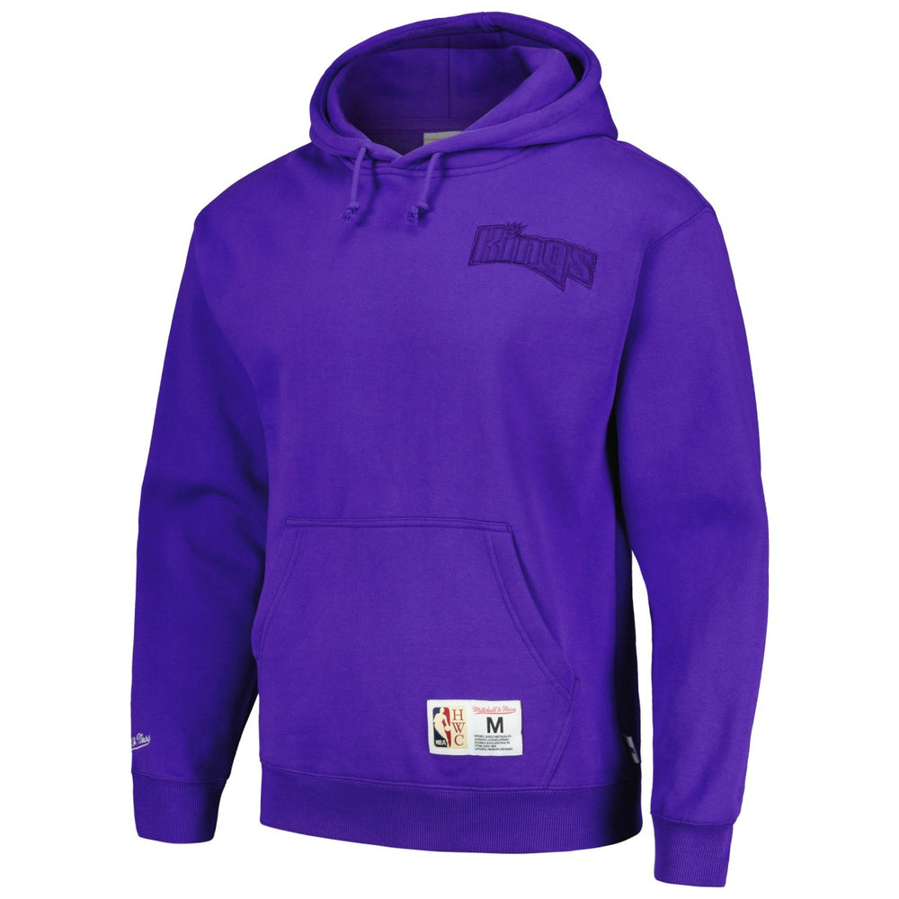 Sacramento Kings Hardwood Classics Tonal Pullover Hoodie Purple