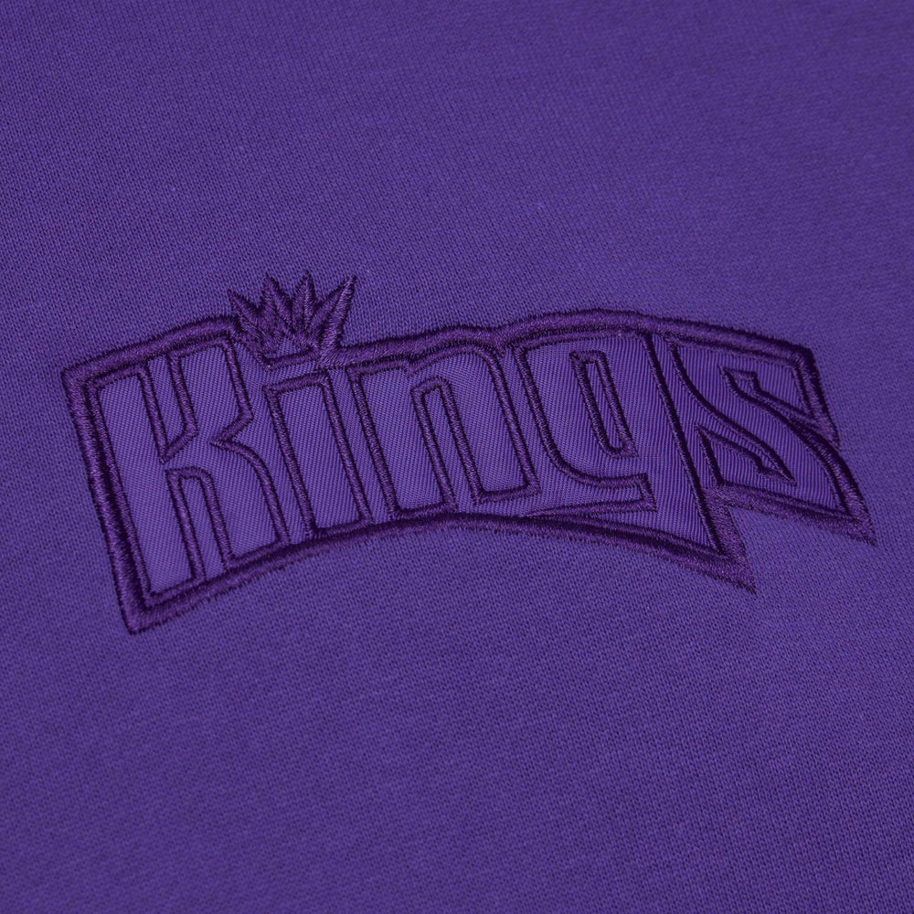 Sacramento Kings Hardwood Classics Tonal Pullover Hoodie Purple