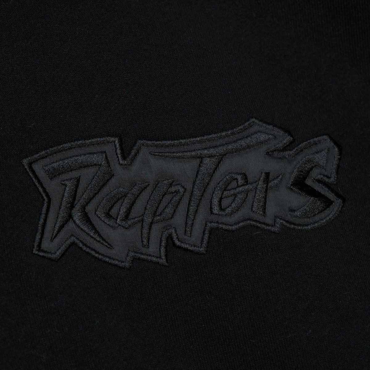 Toronto Raptors Hardwood Classics Tonal Pullover Hoodie Black