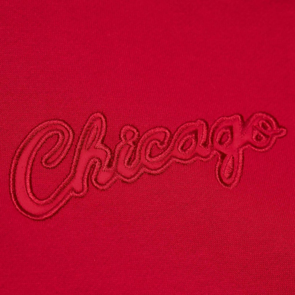Chicago Bulls Hardwood Classics Tonal Pullover Hoodie Red