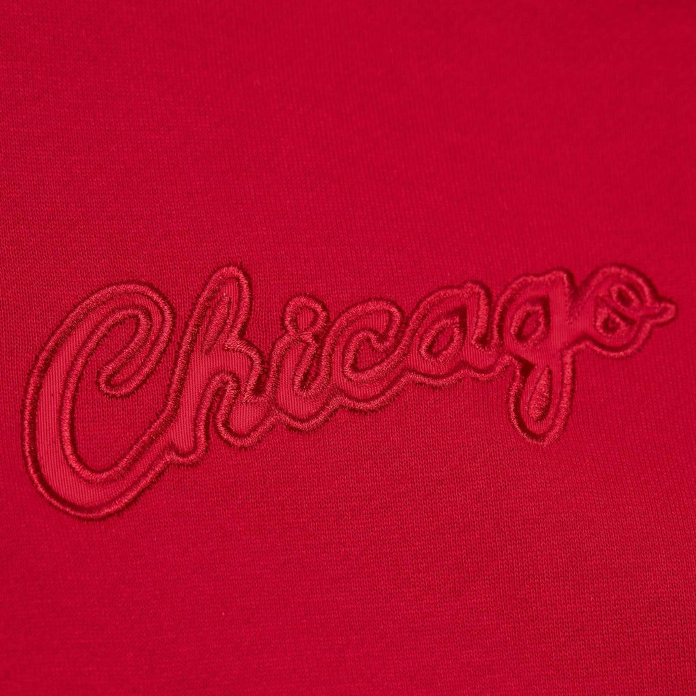 Chicago Bulls Hardwood Classics Tonal Pullover Hoodie Red
