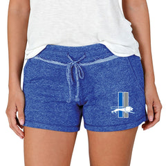 Detroit Lions Concepts Sport Women's Mainstream Terry Lounge Shorts Blue