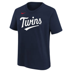 Edouard Julien Minnesota Twins Nike Youth Name & Number T-Shirt - Navy T-shirts