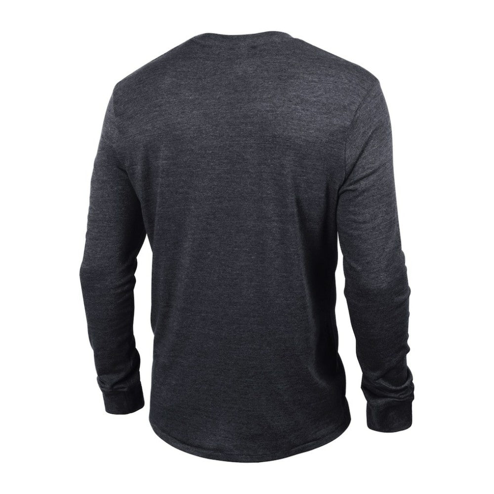 NHL Vegas Golden Knights Champion Multi-Logo Tri-Blend Long Sleeve T-Shirt - Black