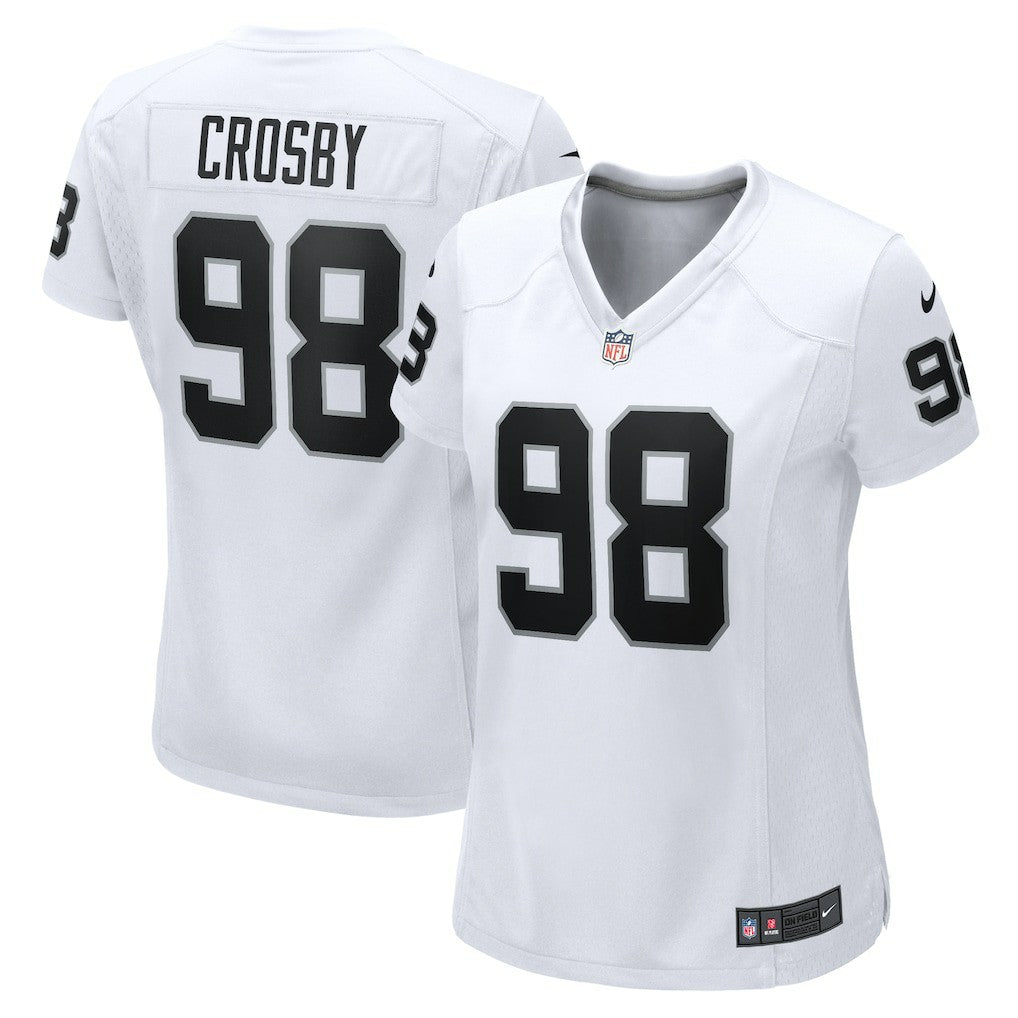 Maxx Crosby Las Vegas Raiders Women's Game Jersey White