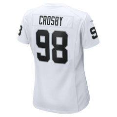 Maxx Crosby Las Vegas Raiders Women's Game Jersey White