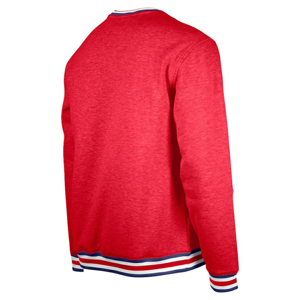 Philadelphia Phillies New Era Pullover Sweatshirt - Red Pullover