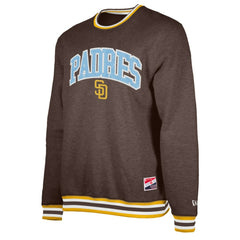San Diego Padres New Era Pullover Sweatshirt - Brown Pullover