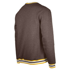 San Diego Padres New Era Pullover Sweatshirt - Brown Pullover