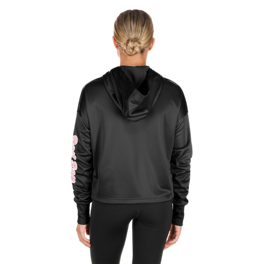 Boston Red Sox New Era Women's Half-Zip Hoodie - Black Hoodies