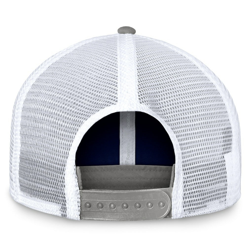 Dallas Cowboys Bench Trucker Adjustable Hat Navy/Gray