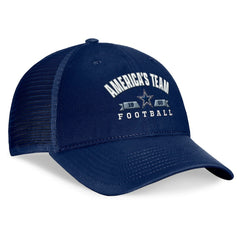 Dallas Cowboys Fundamentals Timeout Trucker Adjustable Hat Navy